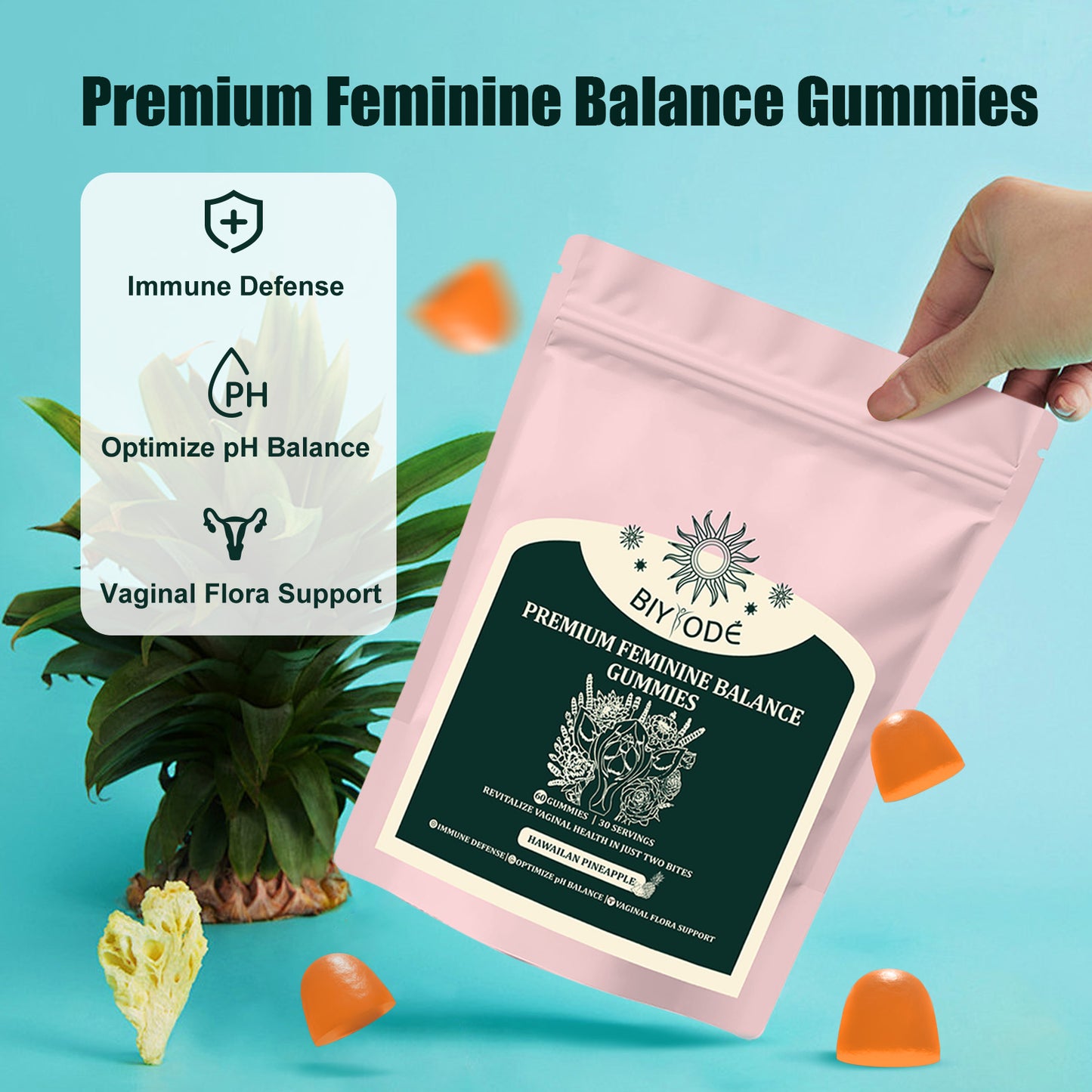Rejuvia Women's Balance Gummies